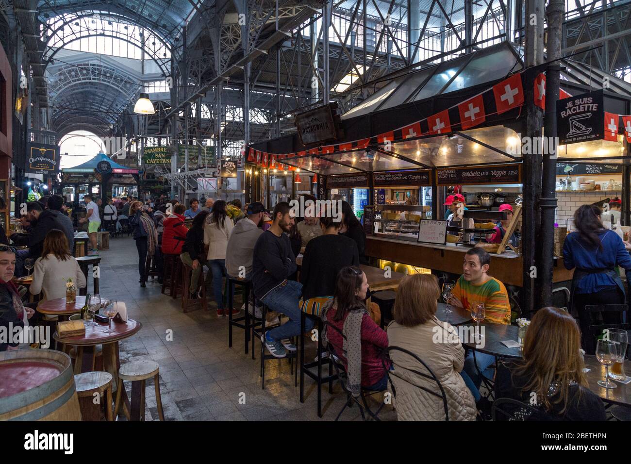 Mercato di San Telmo, Buenos Aires Foto Stock Mercato di San Telmo, Buenos Aires Foto Stock