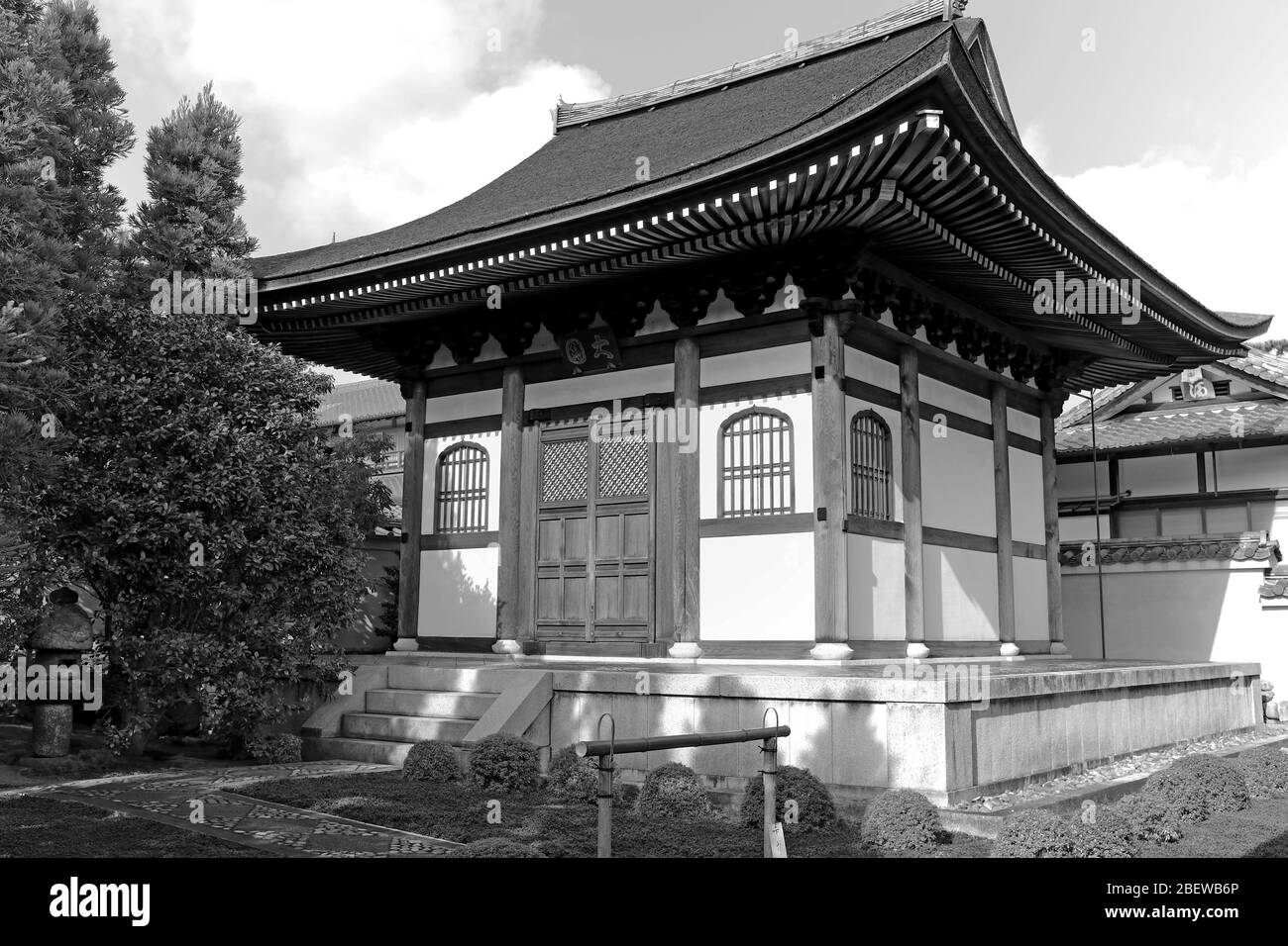 Kaiso-do, Ryogen-in, conosciuta anche come la Sala del Fondatore, è un esempio di architettura zen che si trova nel Daitoku-ji di Kyoto, Giappone. Foto Stock