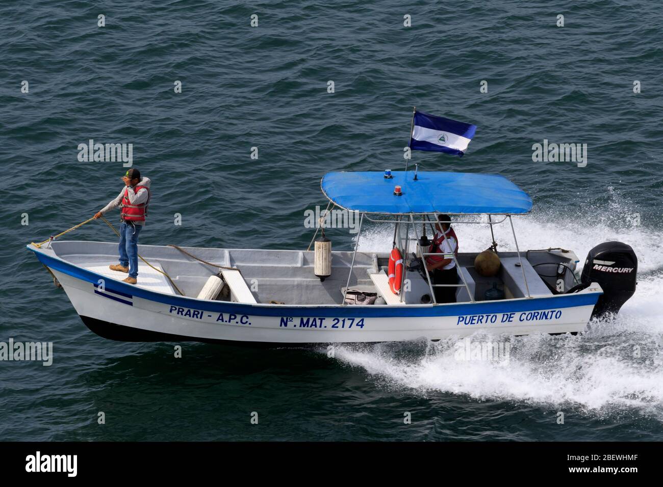 Puerto Corinto, Dipartimento di Chinandega, Nicaragua, America Centrale Foto Stock