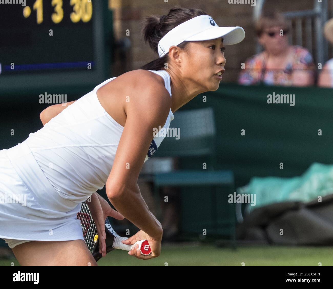 Xu Yifan a Wimbledon 2019 Foto Stock