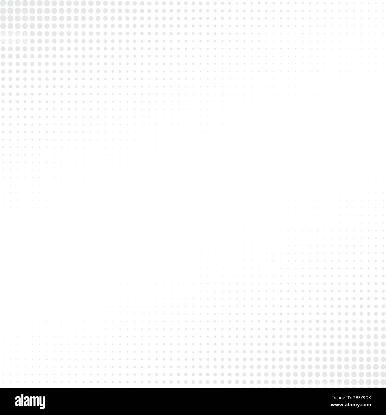 Sfondo bianco con punti grigi Illustrazione Vettoriale