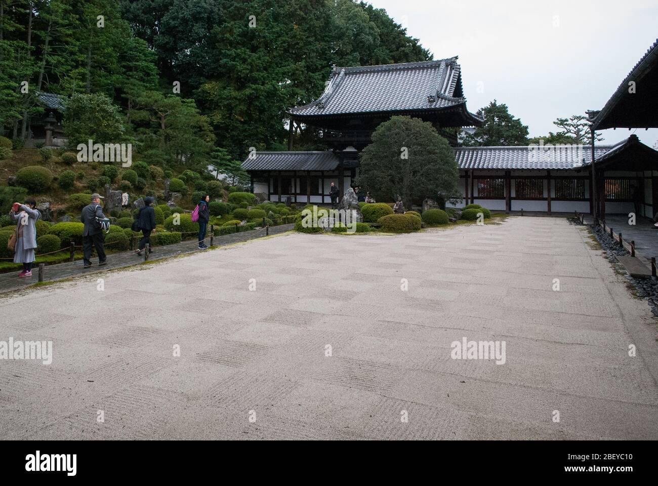 Buddhismo Buddista Giardino Zen Tempio Tōfuku-ji del XV secolo, 15-Chōme 778 Honmachi, Higashiyama-ku, Kyōto, Prefettura di Kyoto Foto Stock