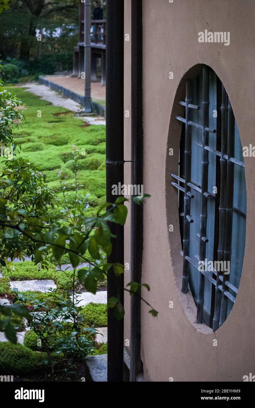 Moderno Giardino Zen Moss 15 ° secolo Tempio Tōfuku-ji, 15-Chōme 778 Honmachi, Higashiyama-ku, Kyōto, Prefettura di Kyoto di Mirei Shigemori Foto Stock