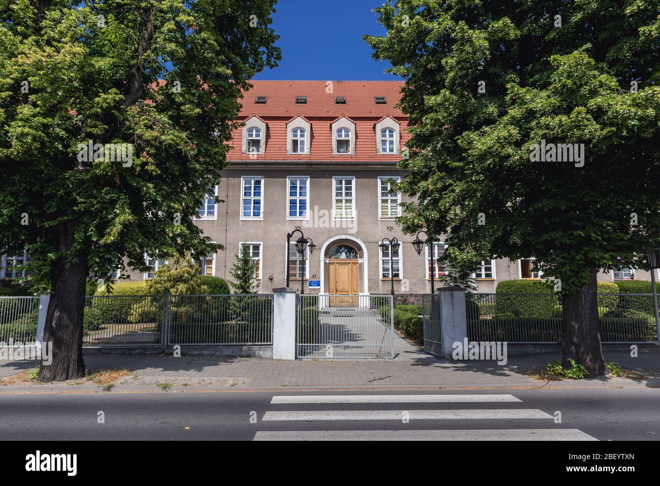 Kanaan Centro di cura ed Educazione per bambini a Szamotuly città nella Grande Polonia Voivodato di Polonia Foto Stock