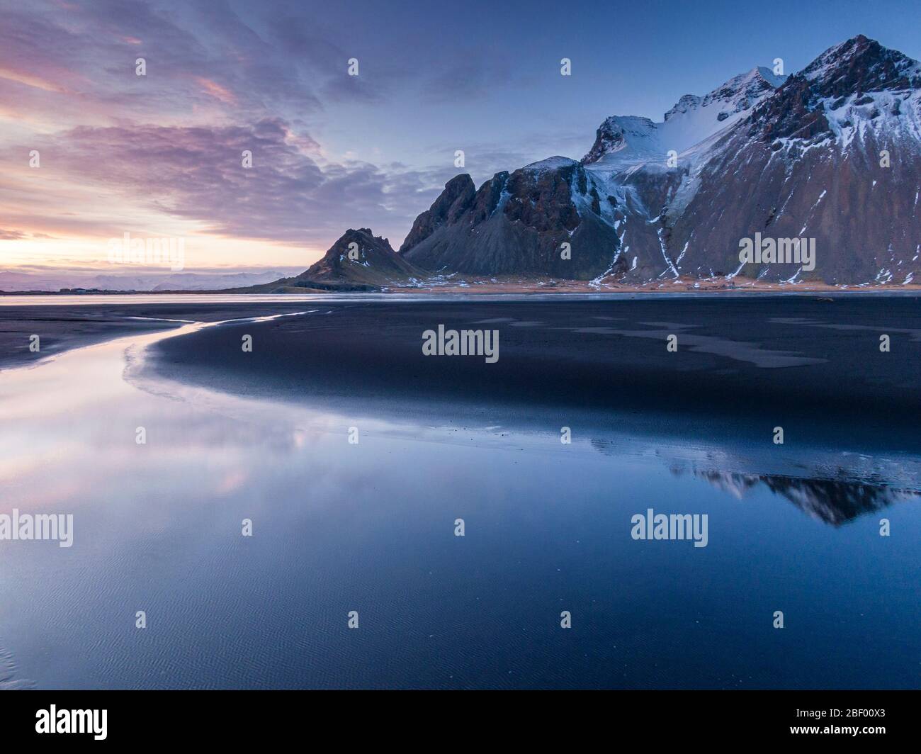 Vestra-HORN, Hofn. Islanda Foto Stock