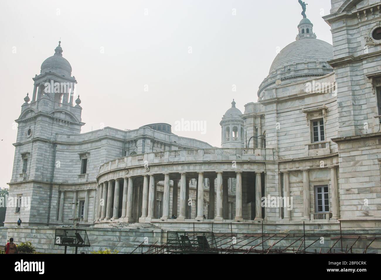 Il bellissimo Victoria Memorial, Kolkata Foto Stock