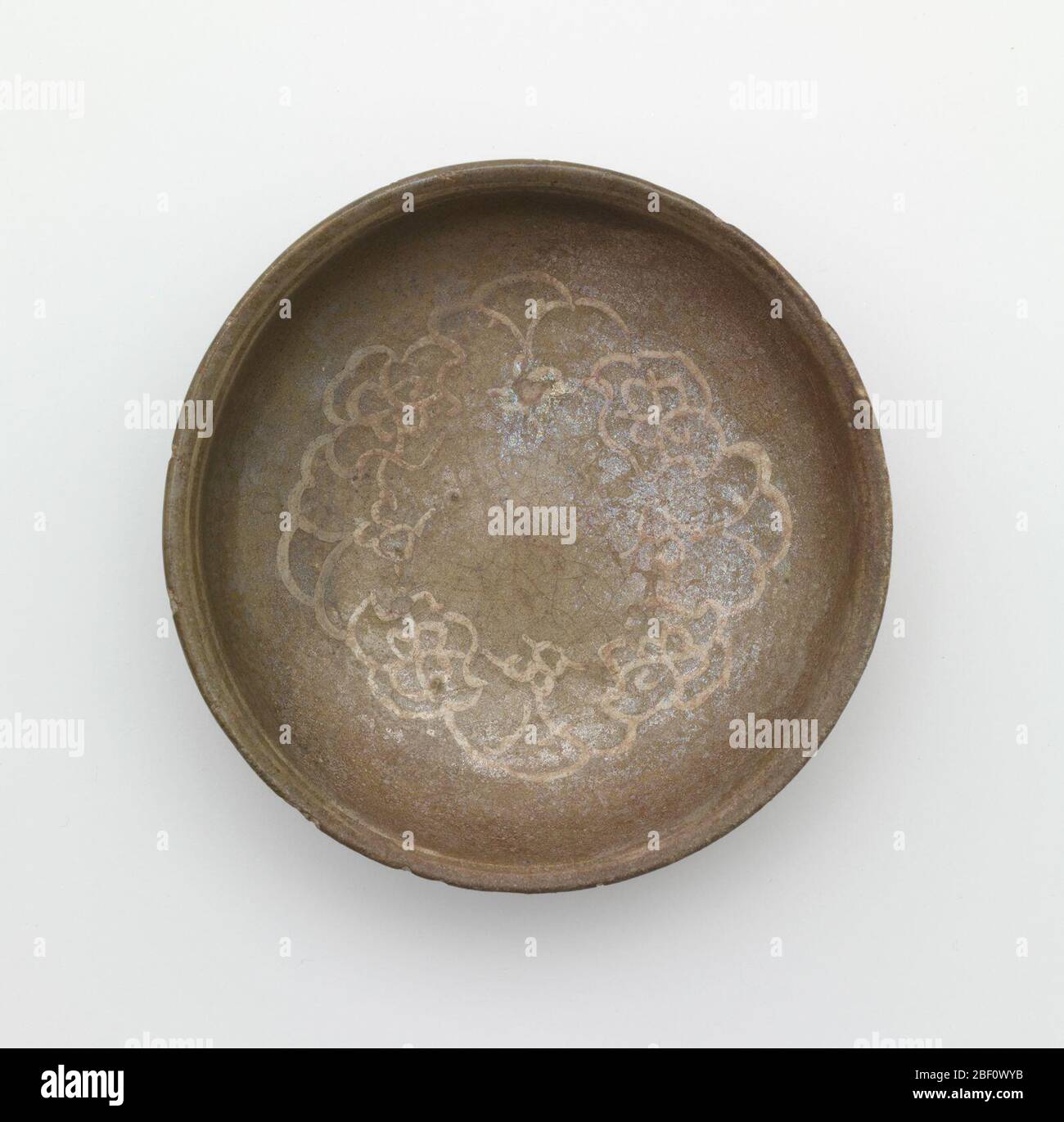 Piatto. Dikran Garabed Kelekian (1868 - 1951) Charles Lang Freer (1854-1919) a 1905Dikran G. Kelekian (1868-1951), il Cairo, l'Egitto, Parigi, Francia e New York a 1905 [1] dal 1905 al 19191919Charles Lang Freer (1854-1919), acquistato da Dikran G. Foto Stock