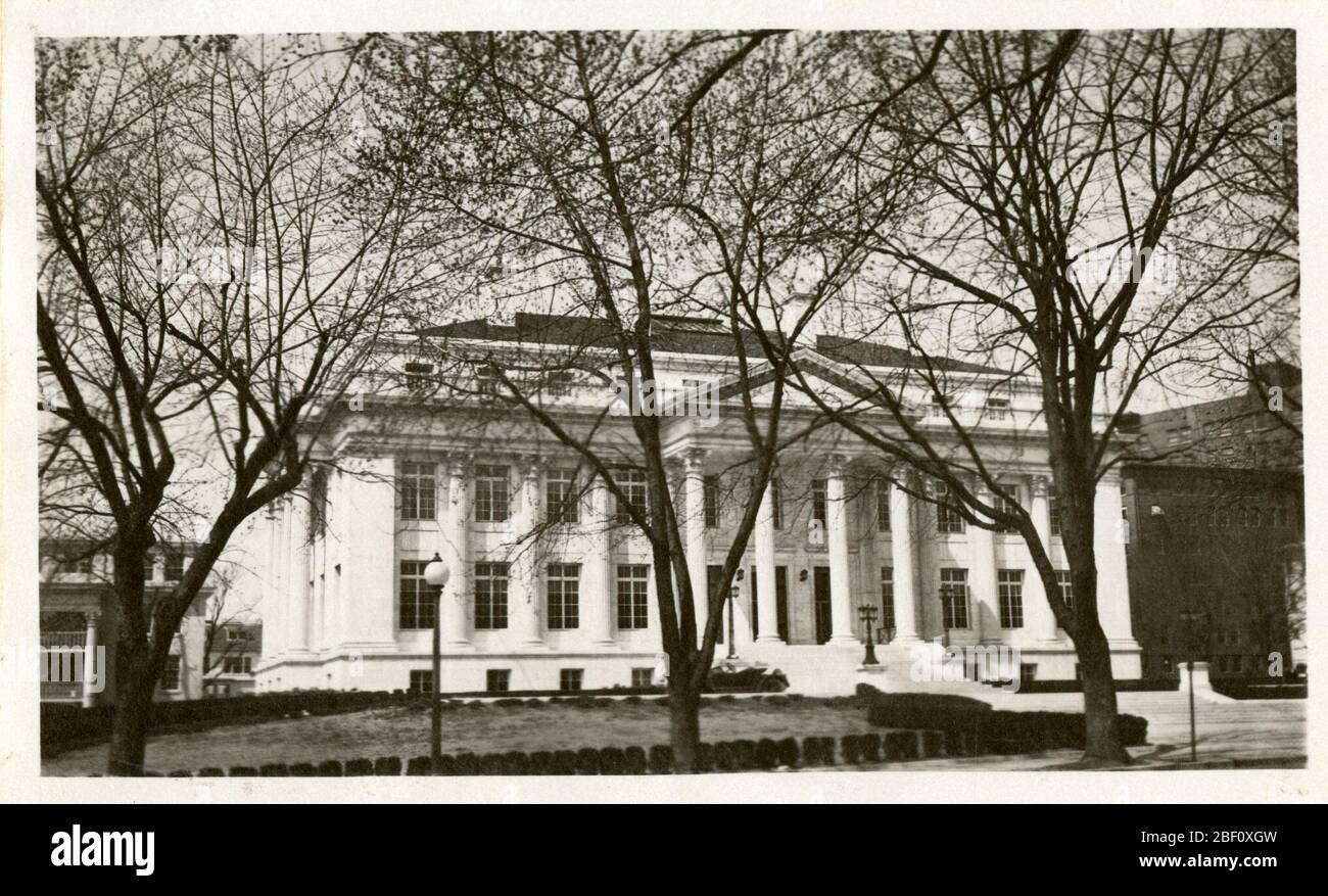 Sede della Croce Rossa americana. Archivi di istituzione di Smithsonian, unità di annotazione 7355, raccolta di fotografia di Martin A. Gruber, immagine n. SIA2010-1962Archivi di istituzione di Smithsonian, galleria di capitale, suite 3000, MRC 507; 600 Maryland Avenue, SW; Washington, DC 20024-2520 Foto Stock