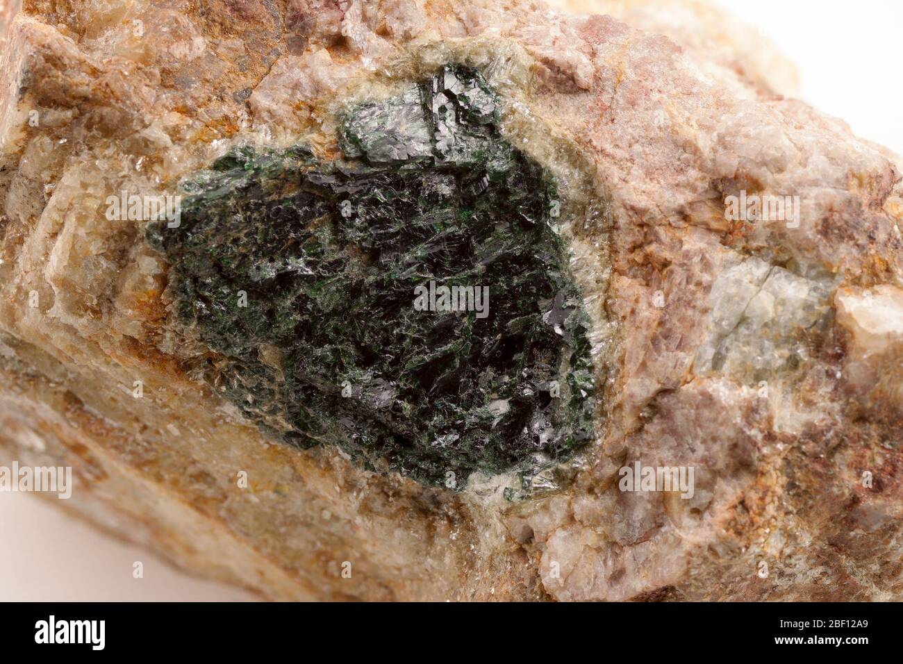 Gahnite. Penso che ciò sia in riferimento al numero di adesione 2211478 aprile 2017101454621 Foto Stock