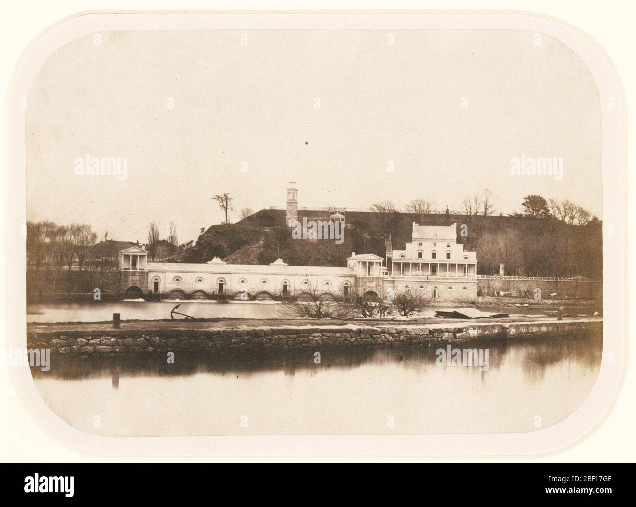 The Waterworks Fairmount Philadelphia. Foto Stock