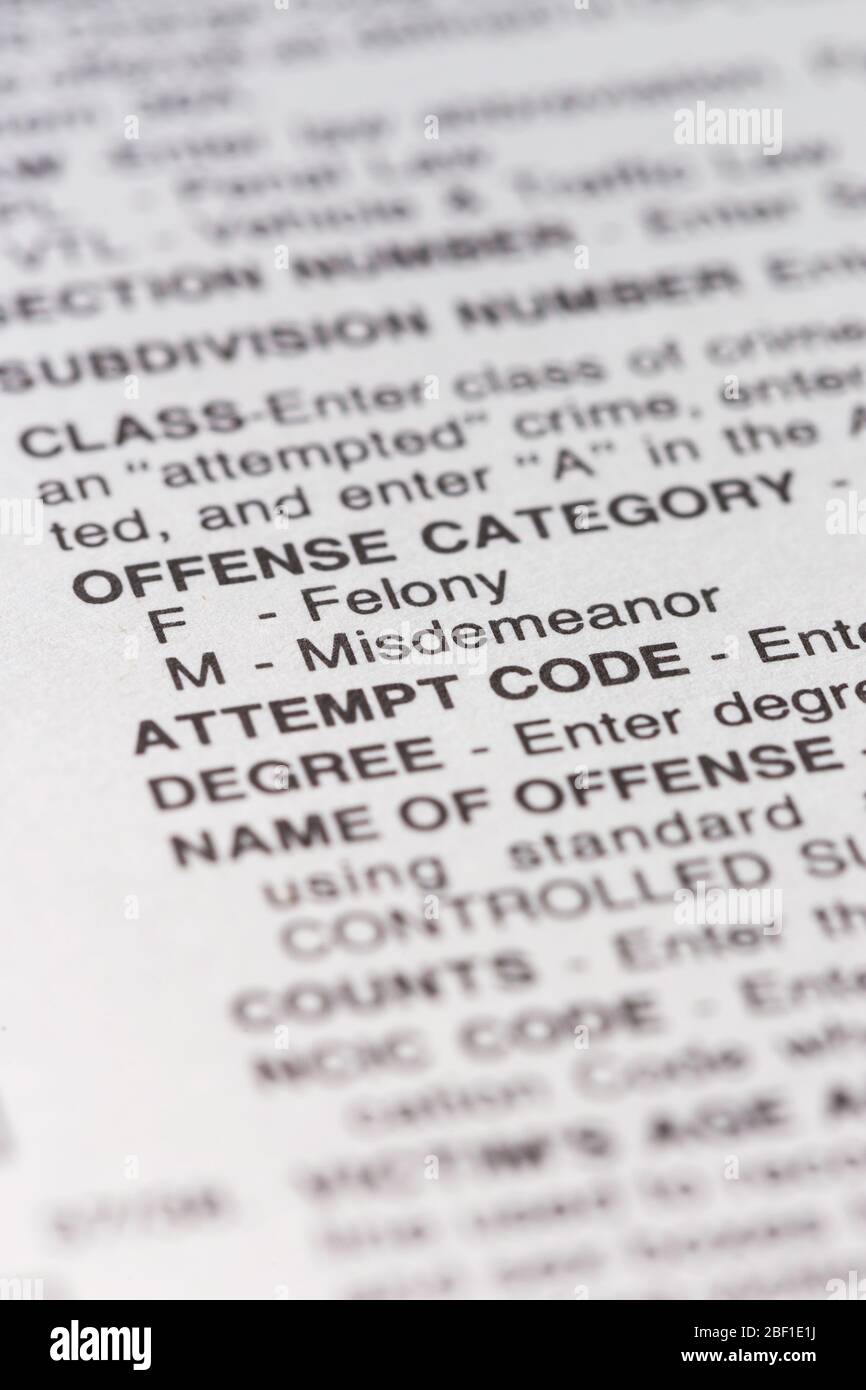 Primo piano di una carta impronte dello Stato di New York Foto Stock