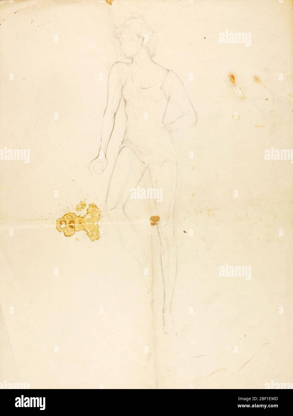 Donna in costume da bagno. Foto Stock