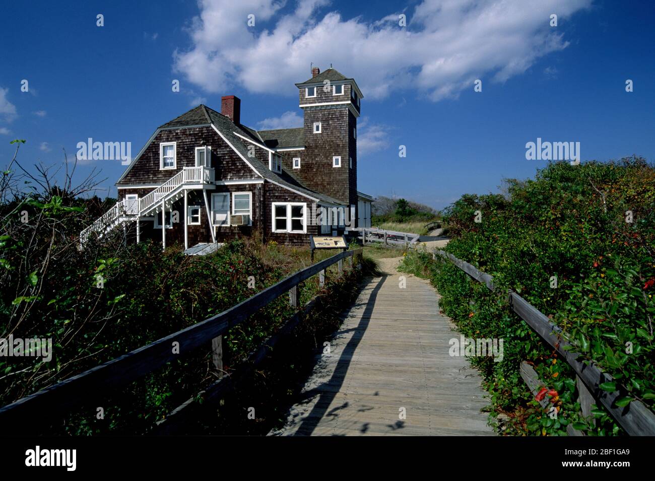 Sandy Hook Visitor Center, Gateway National Recreation Area, New Jersey Foto Stock