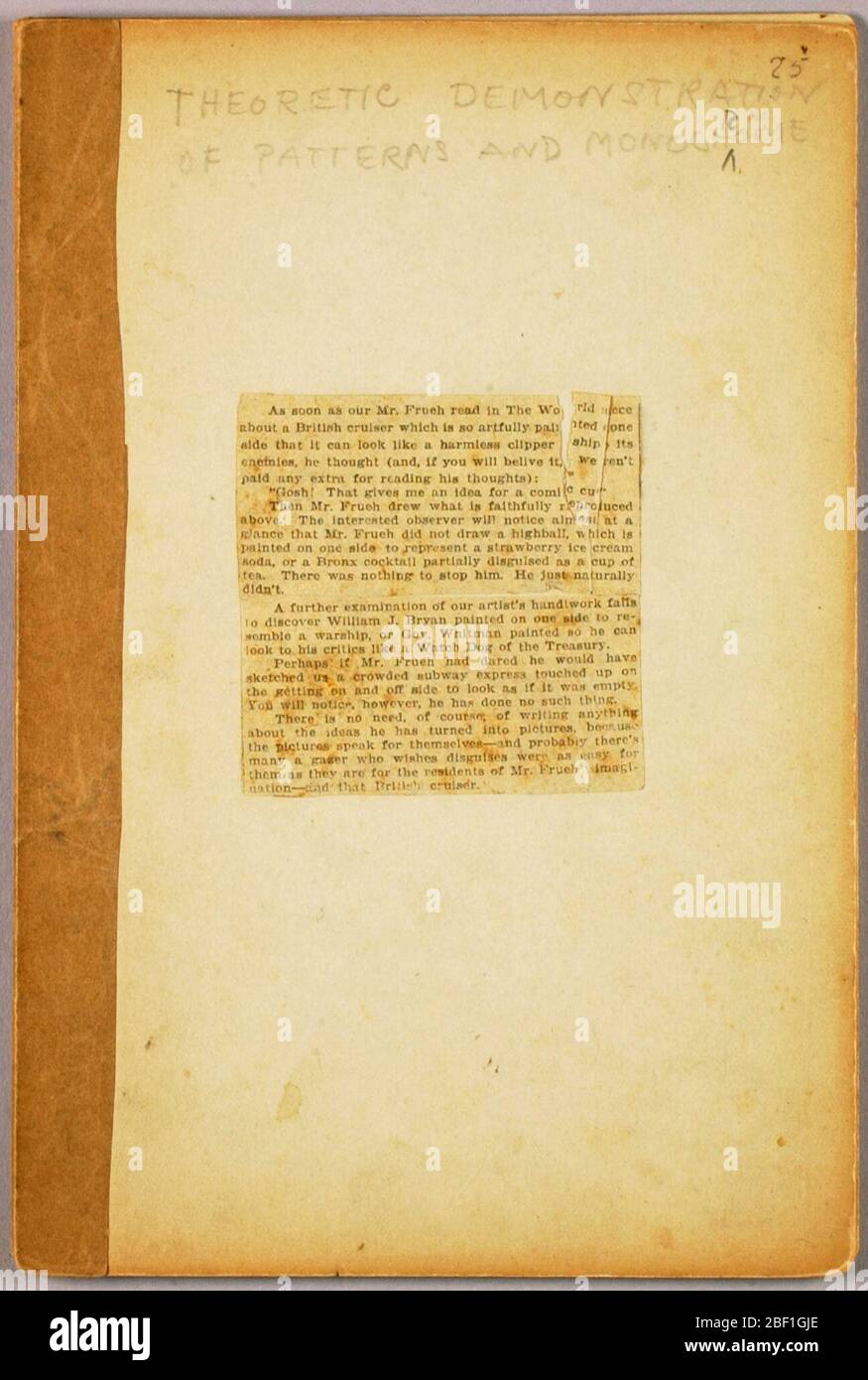 Cartella di studio dimostrativo teorico per il libro che nasconde la colorazione nel Regno animale. Foto Stock