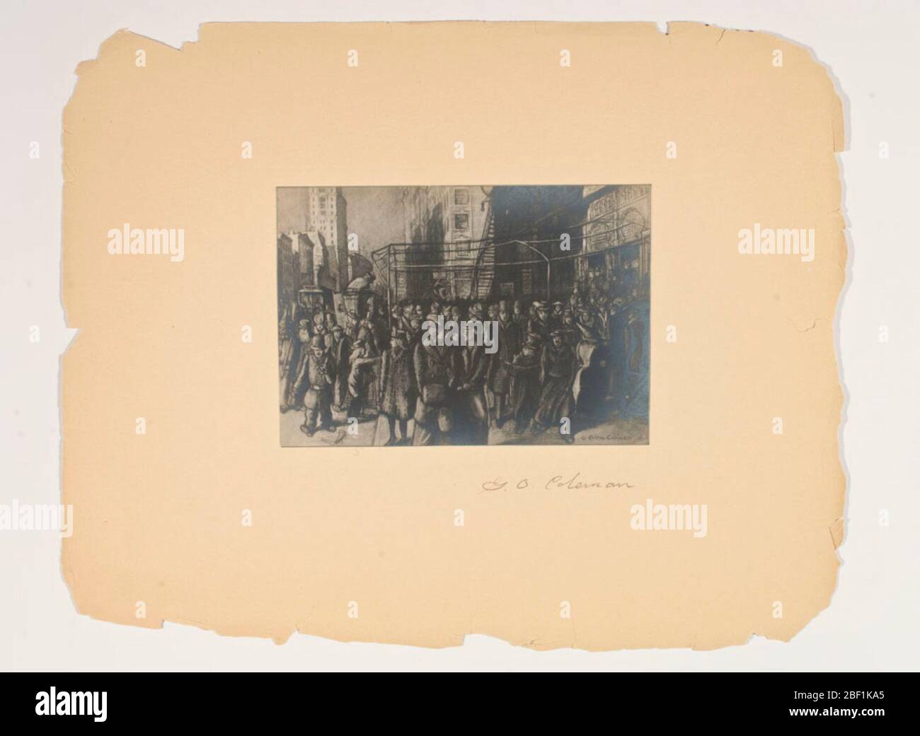 Scene della vita del Portfolio persone senza titolo. Foto Stock