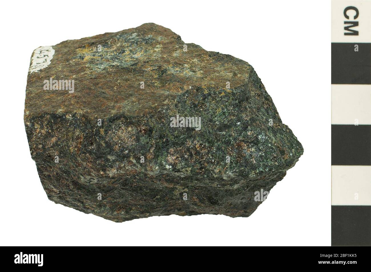 Roccia metamorfica Eclogite. Questo oggetto fa parte della collezione Education and Outreach, alcuni dei quali sono nel centro di formazione scientifica Q?rius e disponibili per vedere.214 gennaio 2020 Foto Stock