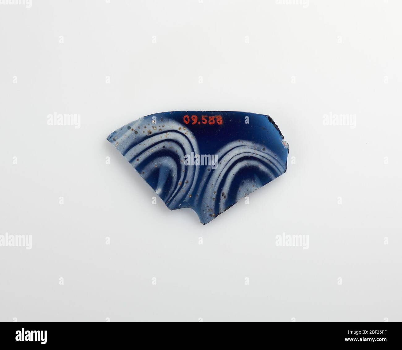 Frammento di un piatto. Giovanni Dattari (1858 - 1923) Foto Stock