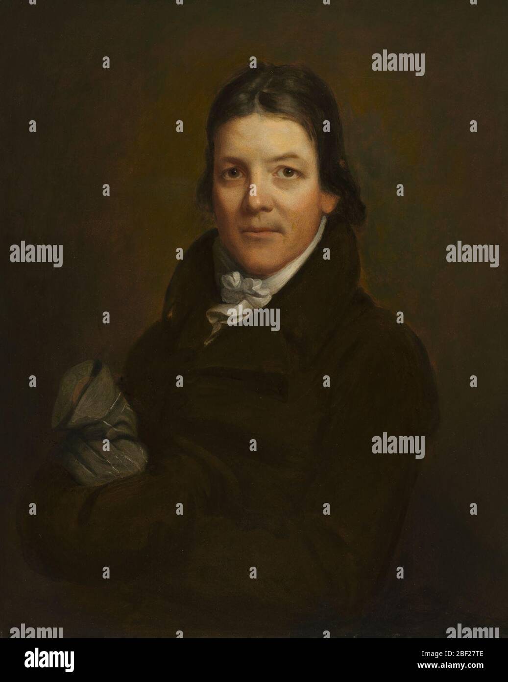 John Randolph. Nato Cawsons, Prince George County, VirginiaAgainst l'onda dei Hawks di guerra che ha spazzato in Congresso nel 1811, John Randolph di Roanoke, congressista della Virginia, si è opposto. Foto Stock