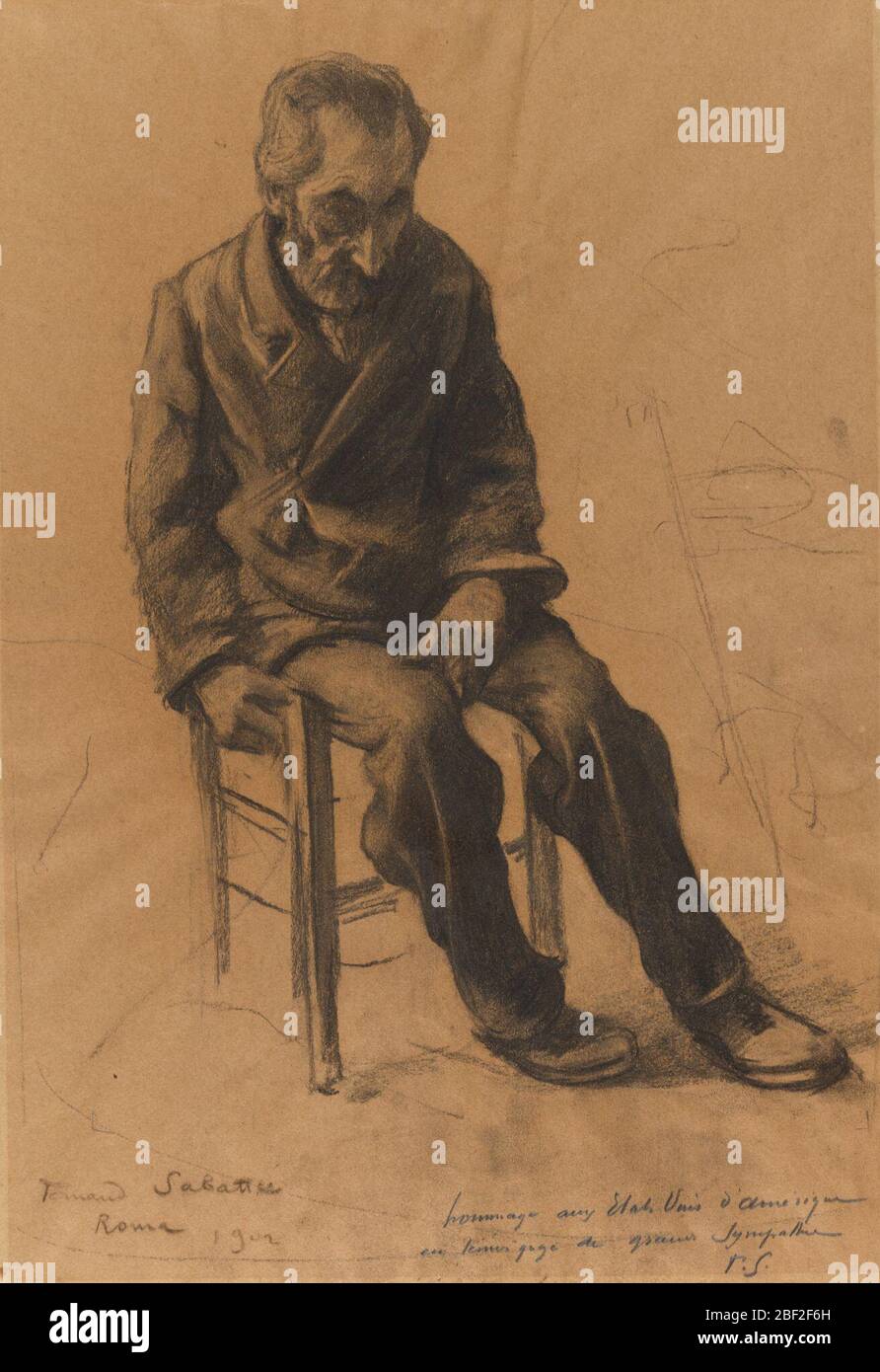 Figura maschile. Foto Stock