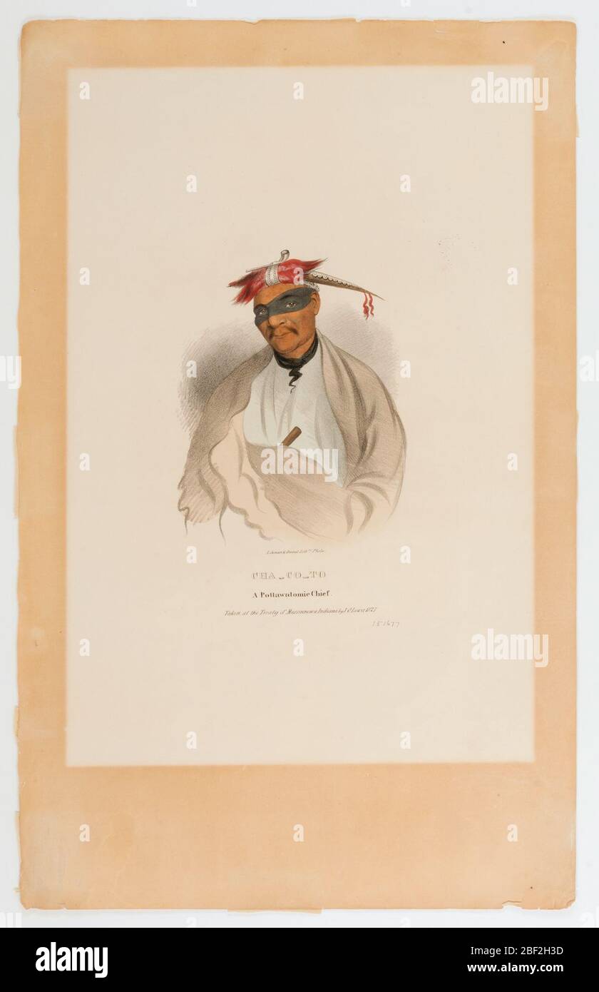 Chacoto a Pottawatomine. Foto Stock