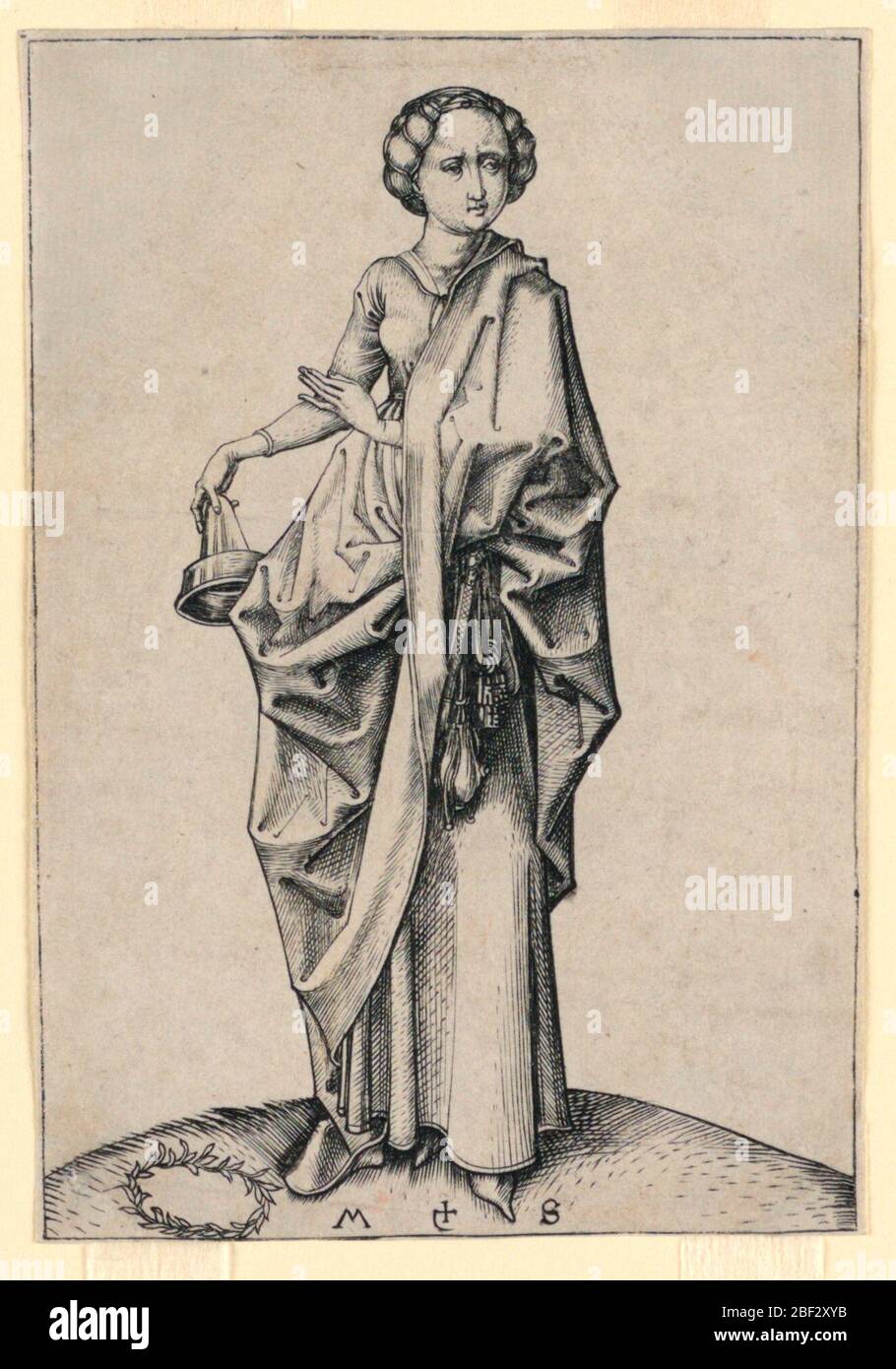 La Quarta Vergine stolesca. Foto Stock