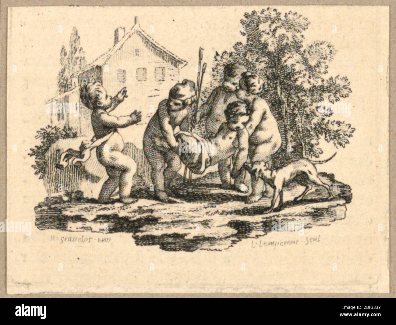 Un bambino ferito. Foto Stock