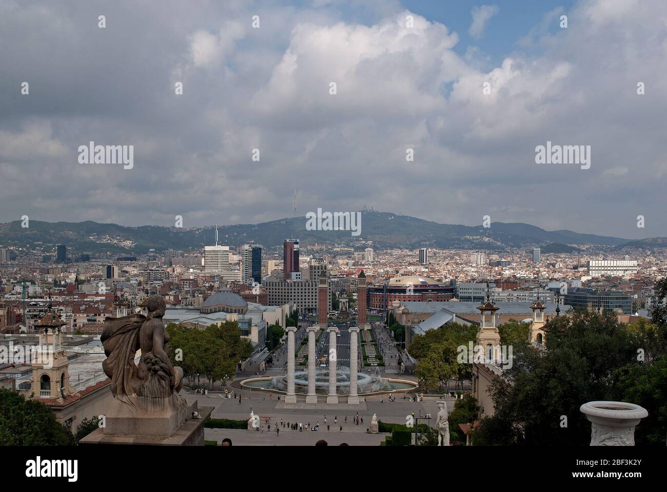 Museo di architettura degli anni '20 di Arte Nazionale della Catalunya (Palau Nacional), Montjuic, Barcellona, Spagna Eugenio Cendoya & Enric Catà Pere Domènech i Roura Foto Stock