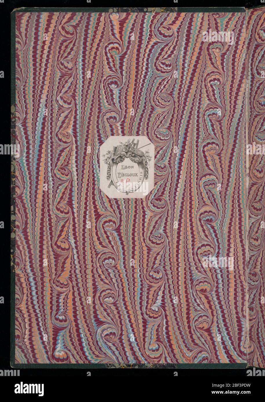 Modles de voitures dpoque Louis XV Coach Designs from the Louis XV period. Volume di incisioni rilegate con disegni per carrozze e carrozze. Foto Stock