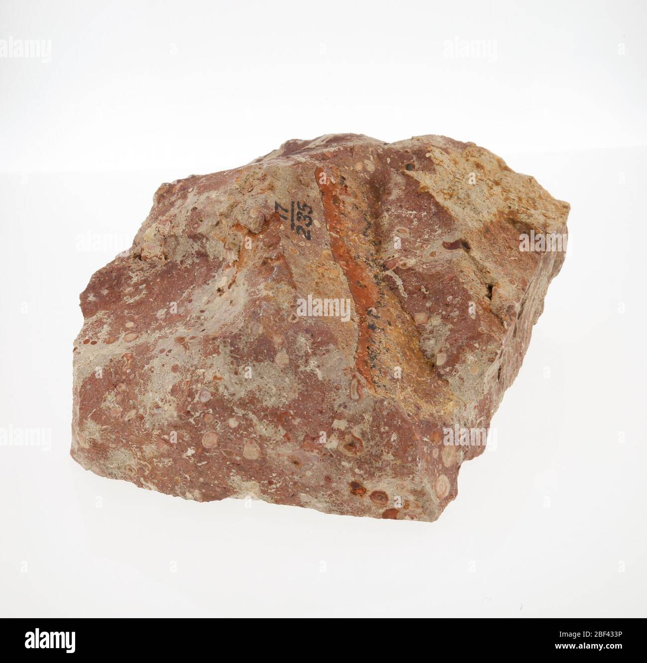 Laterite Bauxitica. 14 Mar 20191 Foto Stock