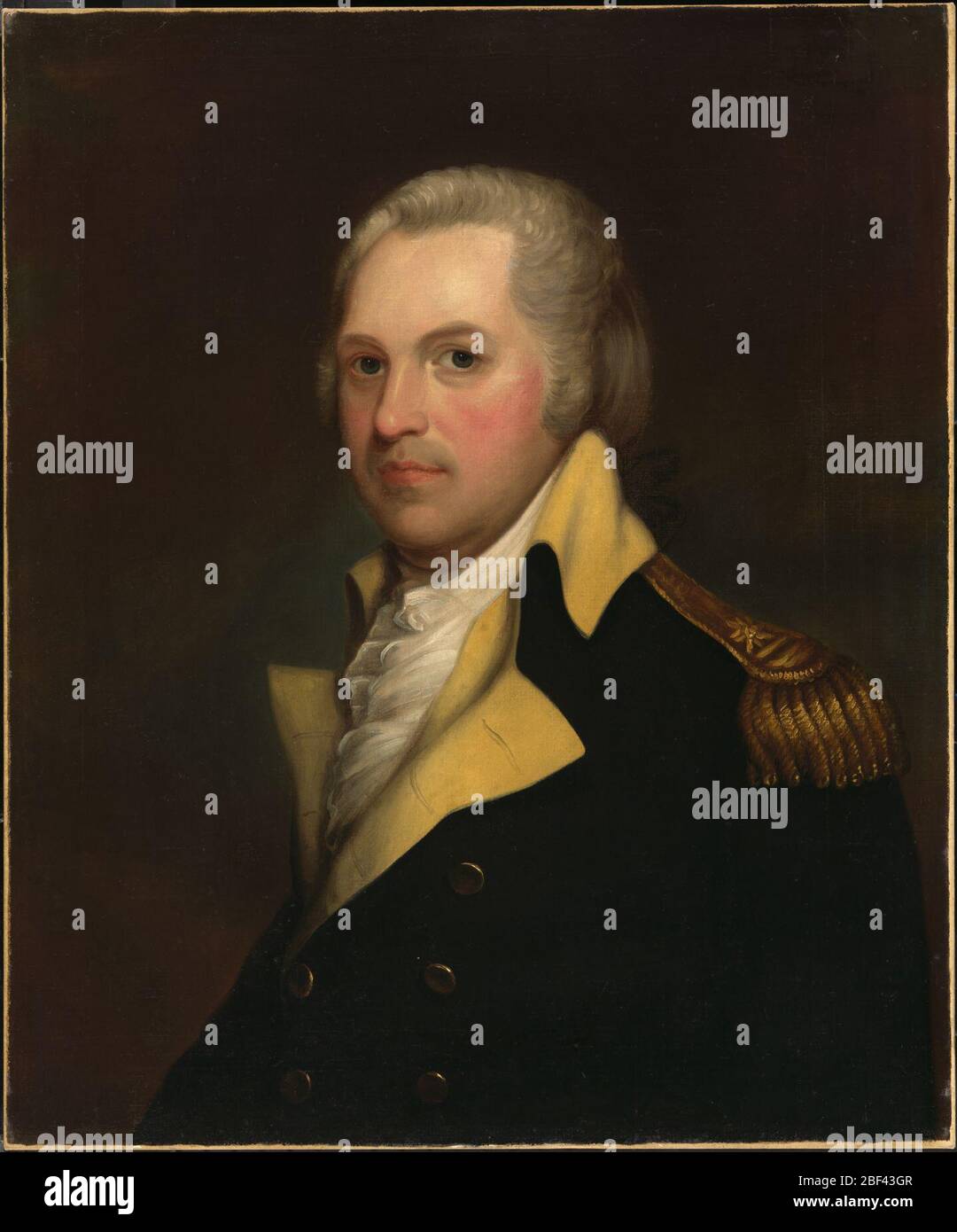 Henry Lee. Le prime vittime della guerra del 1812 sono il risultato degli americani che combattono contro gli americani. Nella notte del 27 luglio 1812 Baltimora scoppiò in violenti rivolte contro coloro che si opposero alla guerra di settimane fa, tra cui l'eroe della Guerra d'indipendenza "Light-Horse Harry" Lee. Foto Stock
