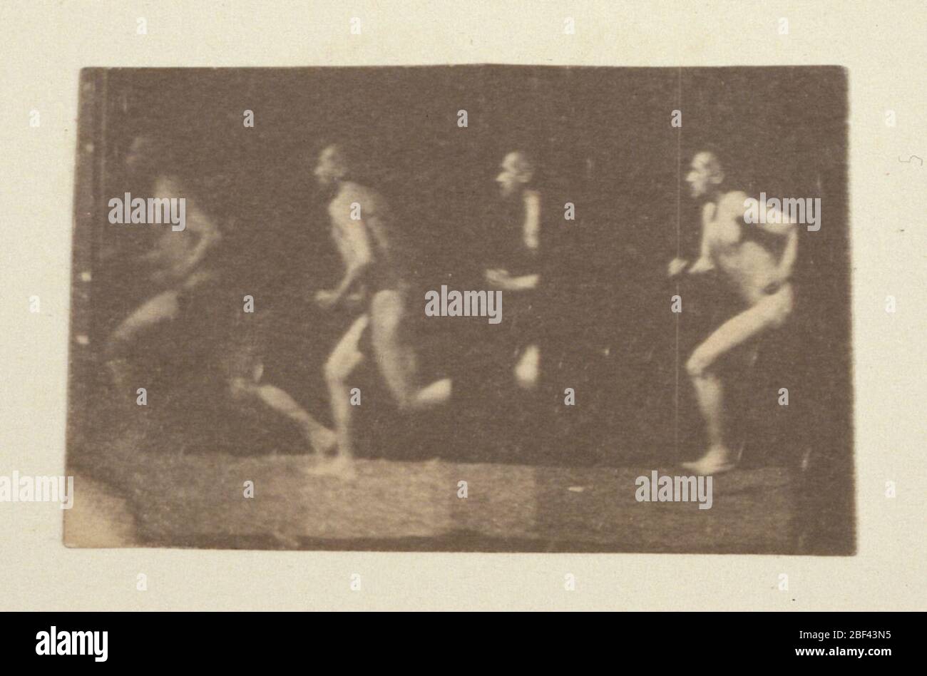 Marey Wheel fotografie di Thomas Eakins. MUSEO HIRSHHORN E GIARDINO DELLE SCULTURE, Smithsonian Institution, Washington, DC. 'Dark Matters', 24 gennaio 2012-6 gennaio 2013, no Cat. Foto Stock