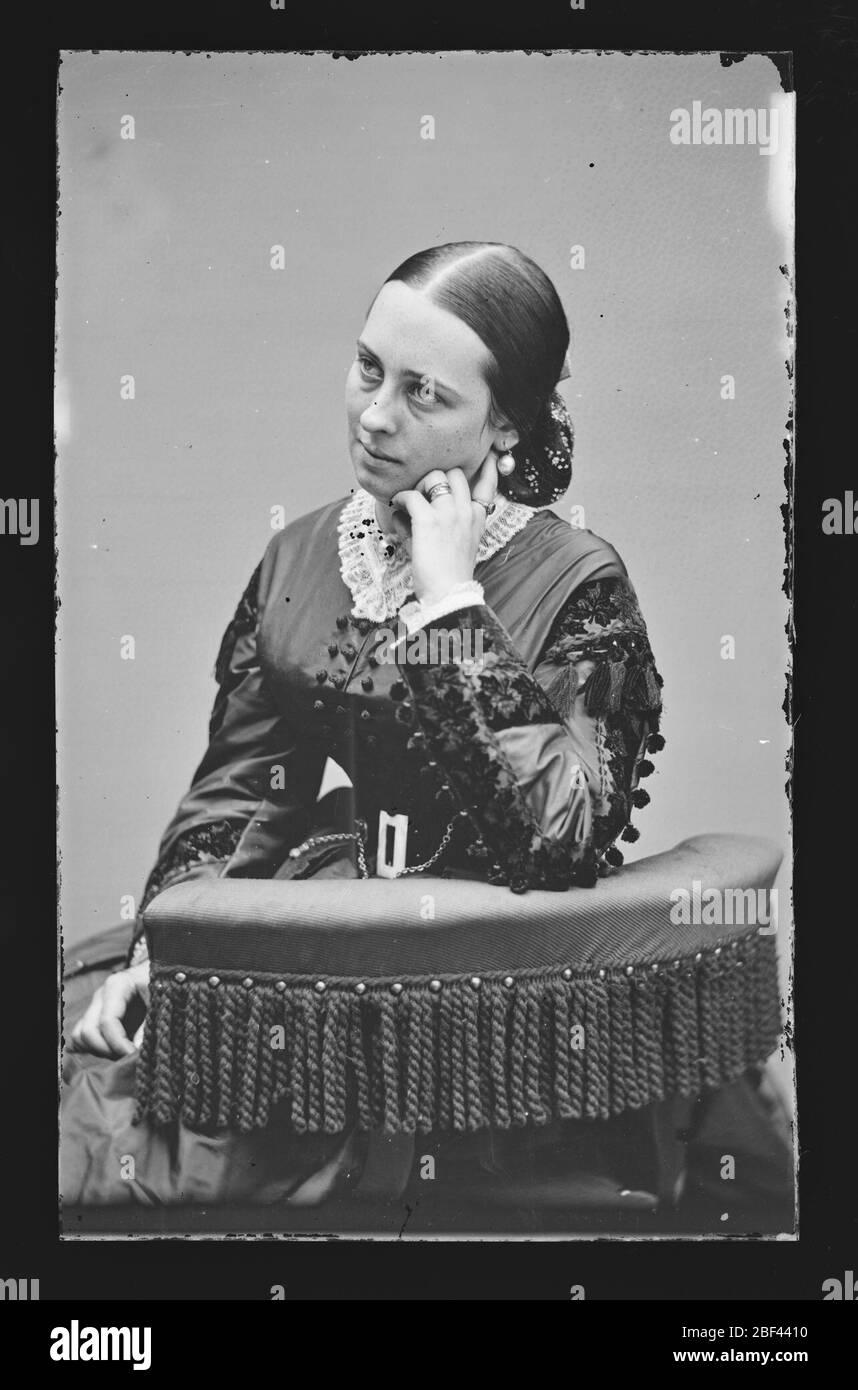 Henrietta Baker Chanfrau. Foto Stock