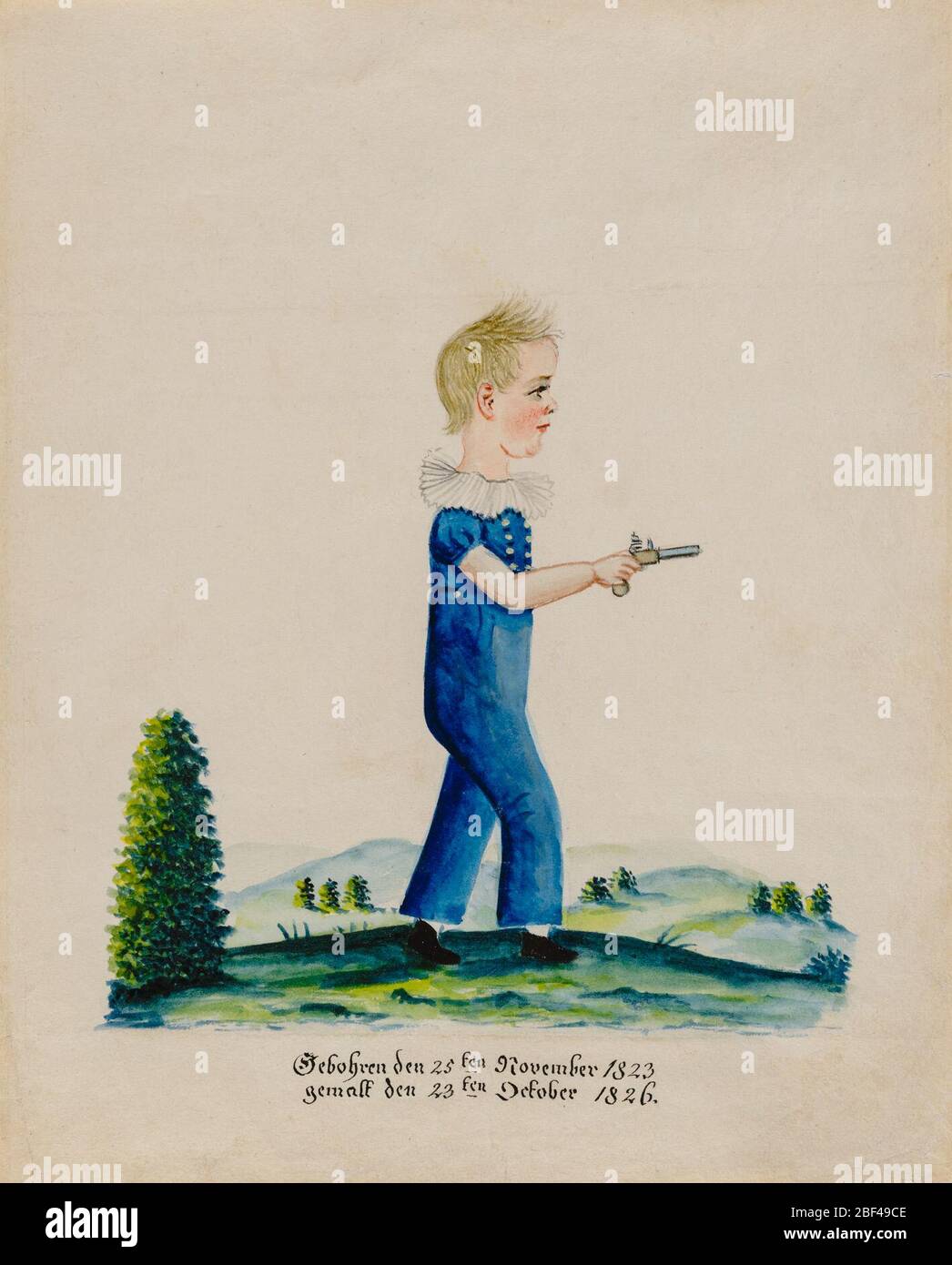 Ritratto di Edward Musser. Foto Stock