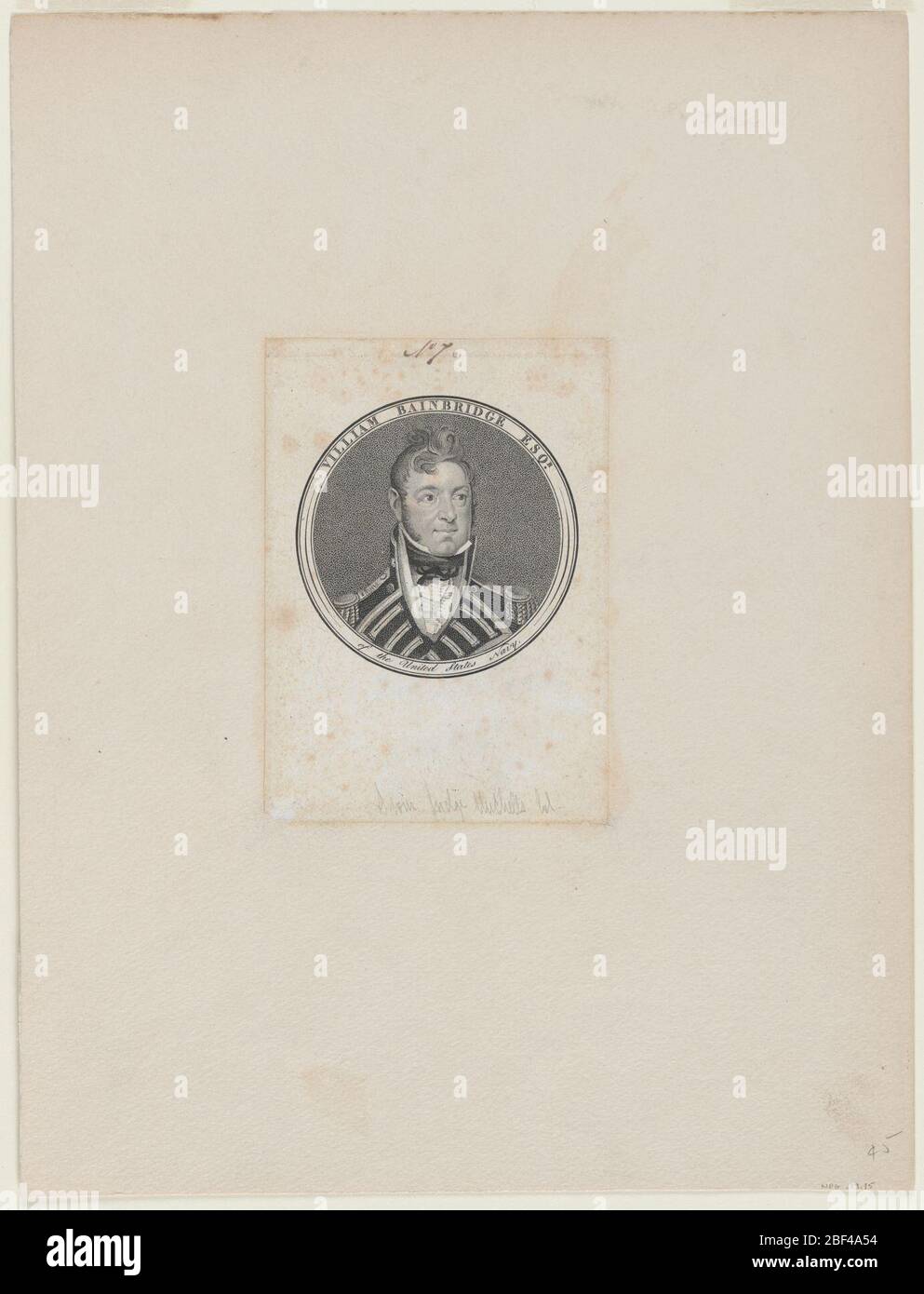 William Bainbridge. Foto Stock