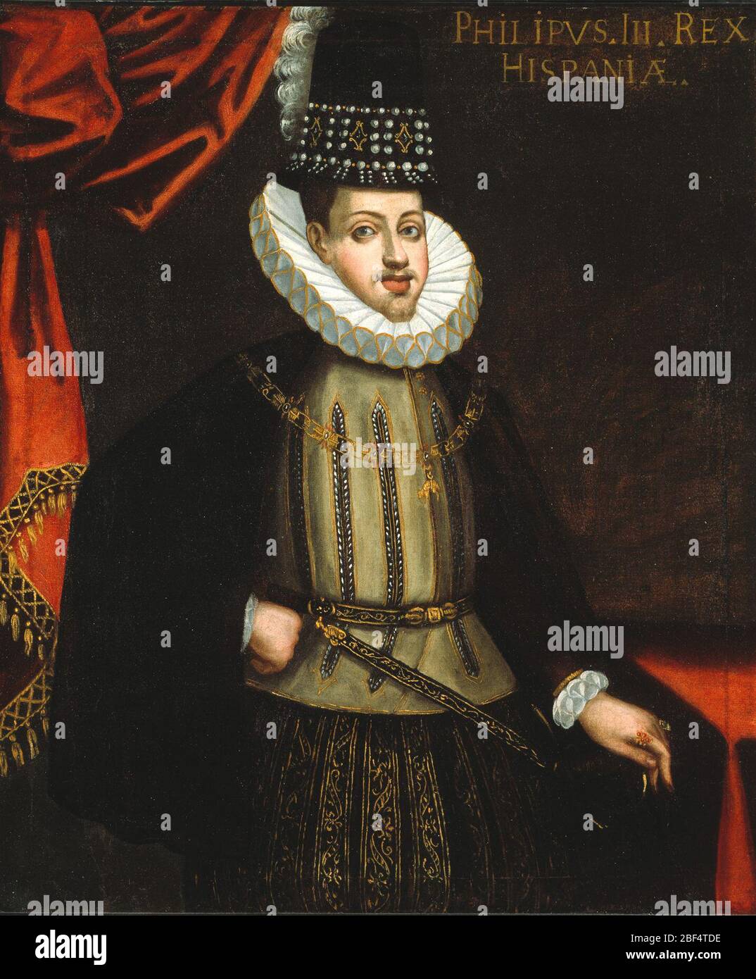 Re Filippo III di Spagna. Foto Stock