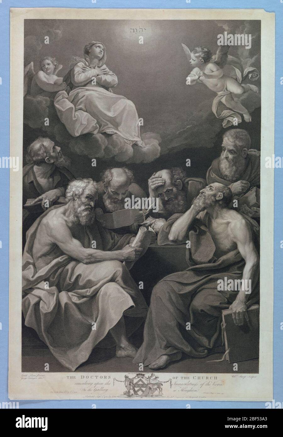 I Dottori della Chiesa. Foto Stock I Dottori della Chiesa. Foto Stock
