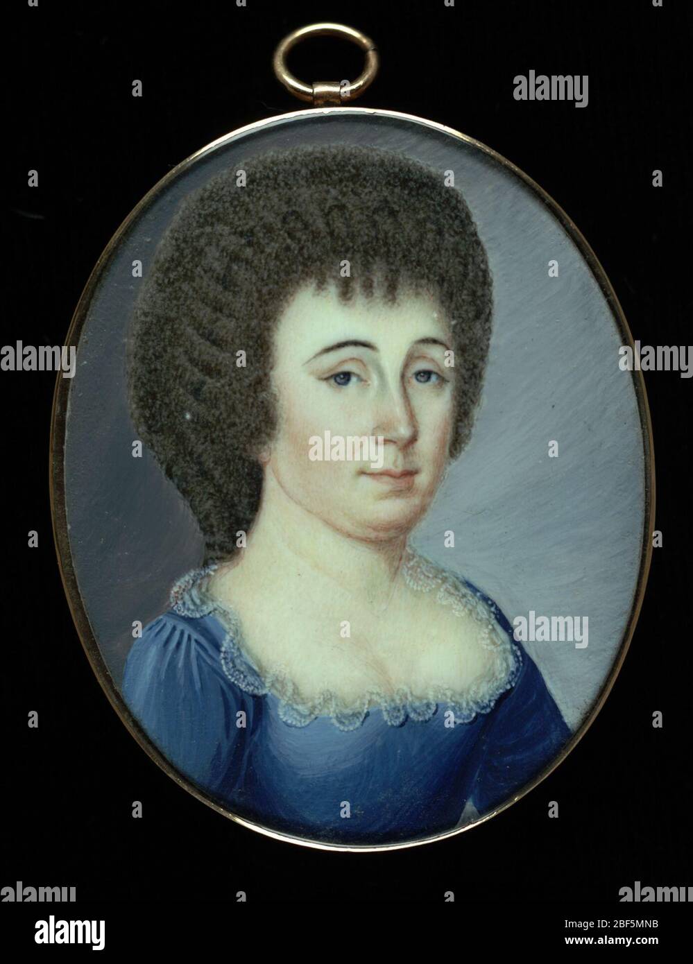 Sig.ra Alexander Rose Margaret Smith. Margaret Smith (1747-?) Era il tredicesimo figlio di un prominente Loyalist di New York, il giudice William Smith (1728-1793) e la sua prima moglie, Mary Hett. Il suo matrimonio nel 1779 con il mercante e patriota del South Carolina Alexander Rose probabilmente ha messo grande tensione su entrambe le famiglie. Foto Stock