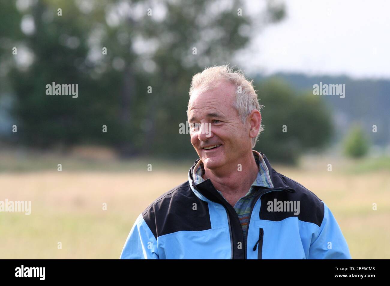 Bill Murray giocare a golf presso un ProAm a Stoccolma / Svezia, Arlandastad, campo da golf, agosto 2007. Foto Stock