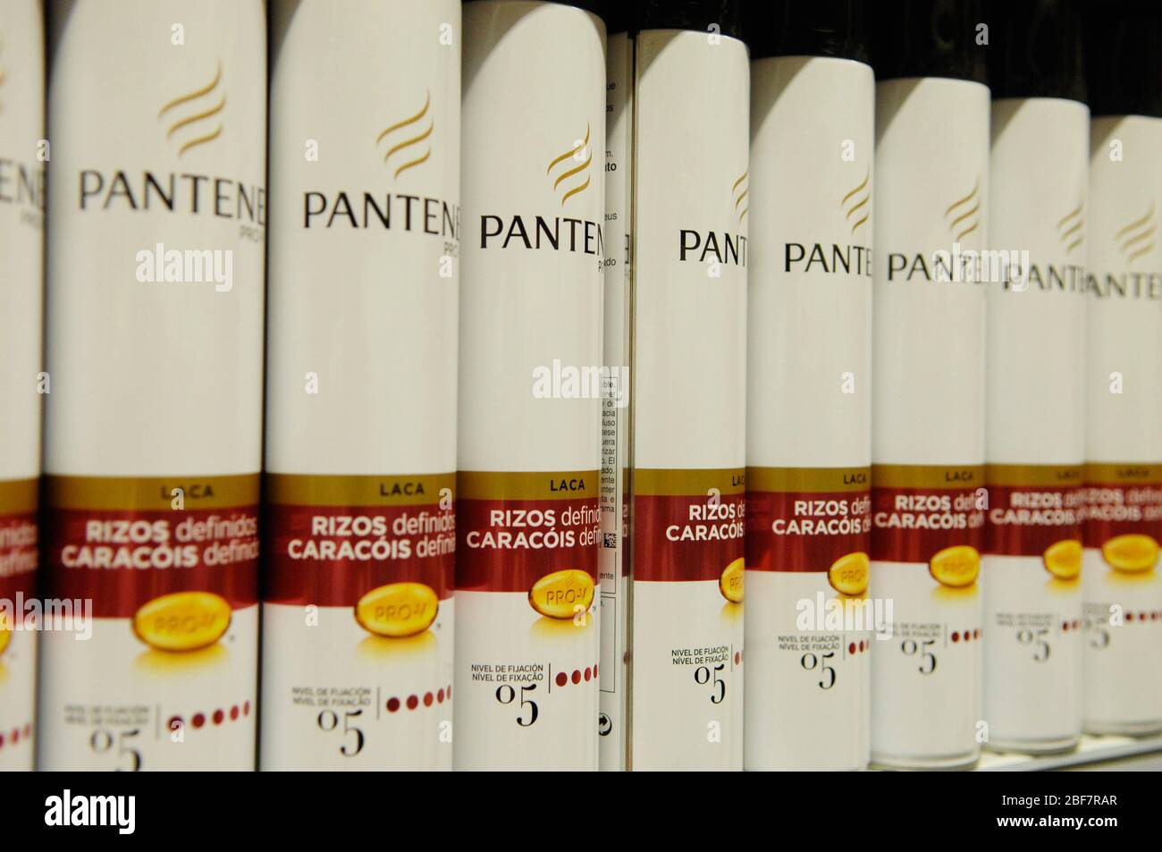 Pantene,lacca Foto Stock