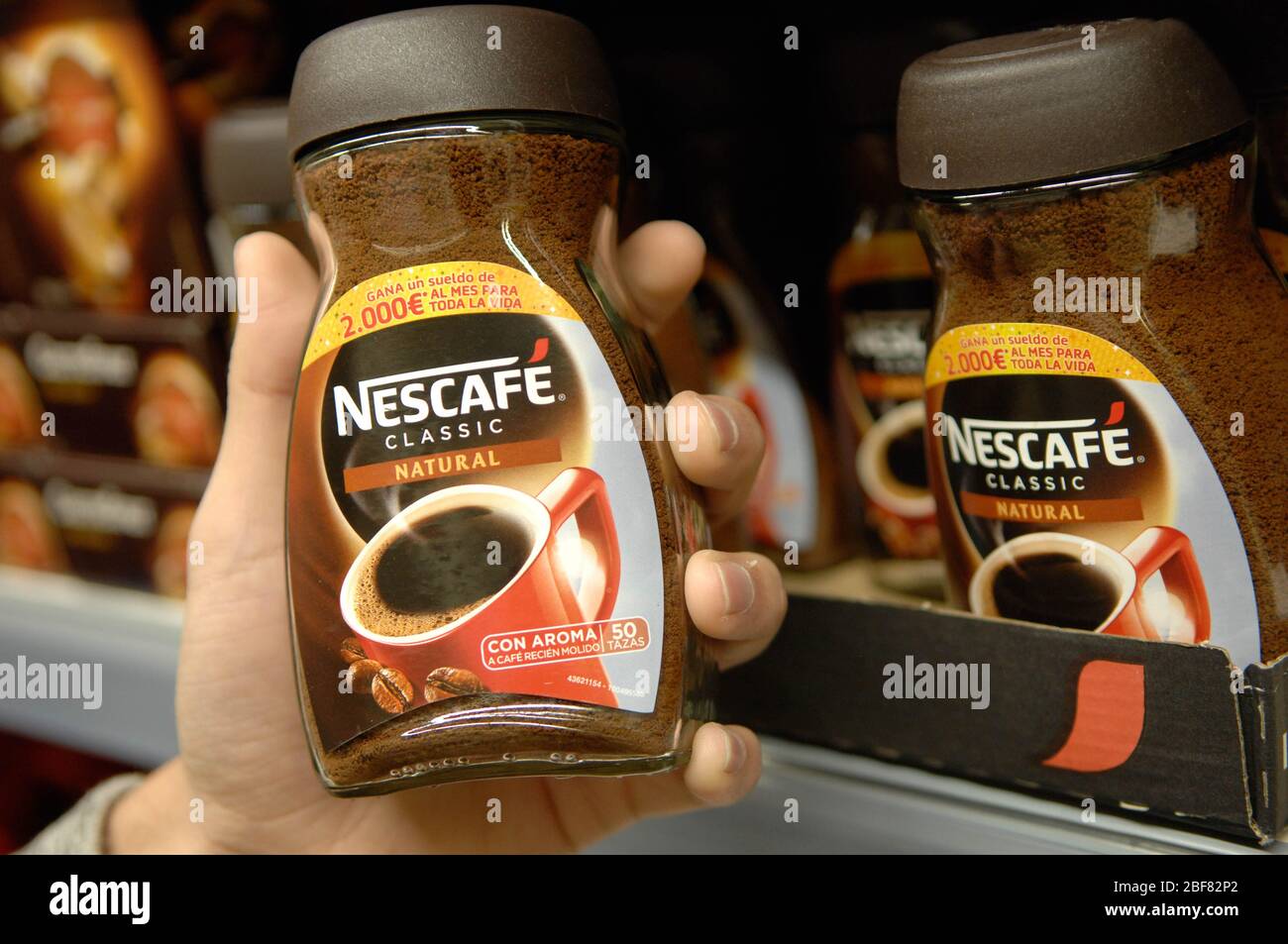 Nestle,Nescafe Foto Stock