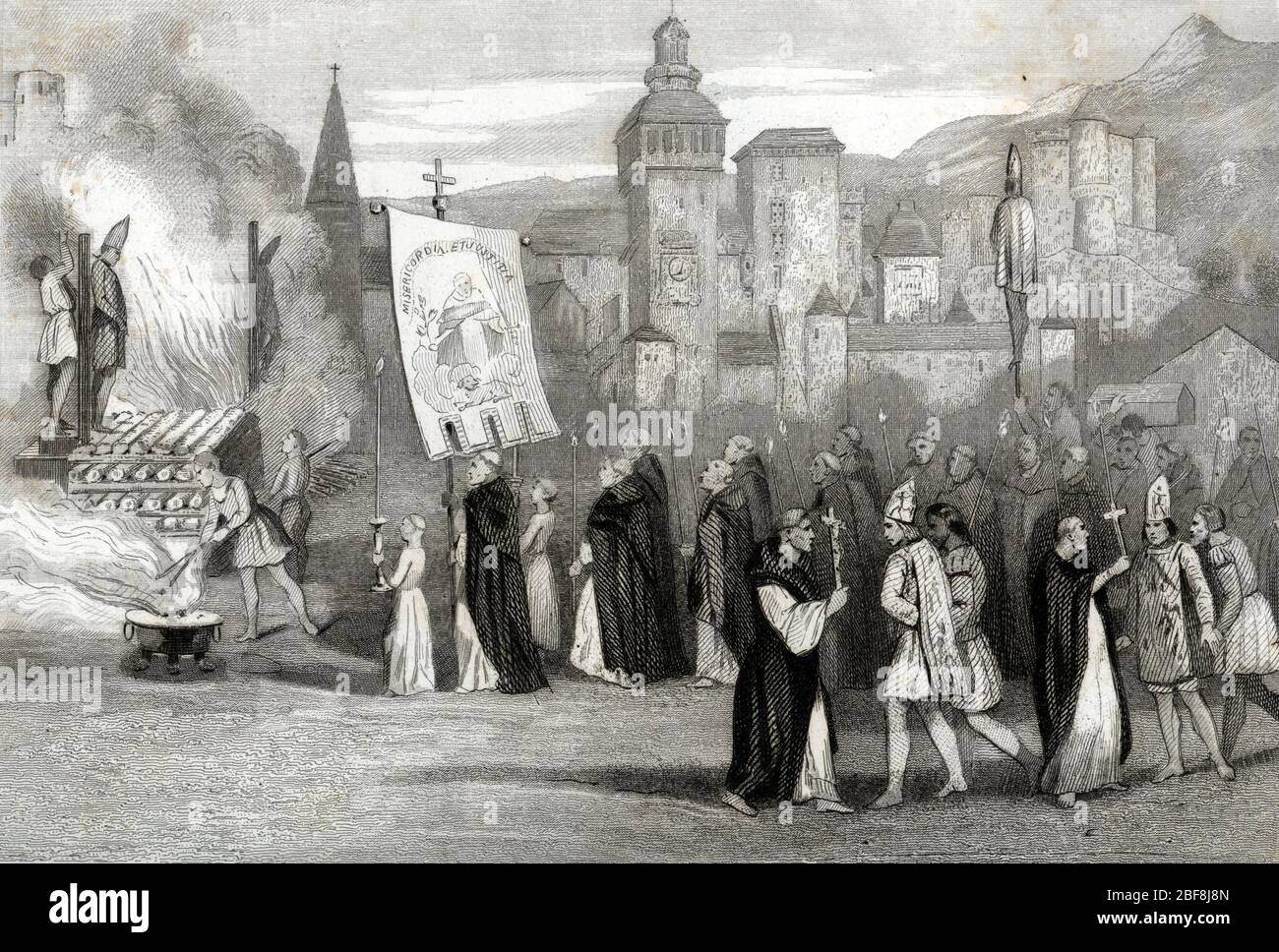 An auto da fe the spanish inquisition immagini e fotografie stock ad ...