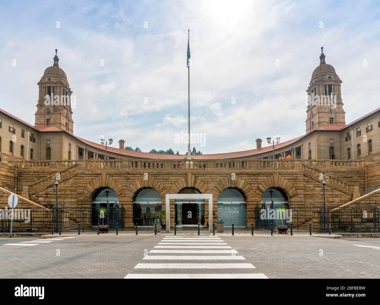 Unione di edifici, Pretoria, Sud Africa Foto Stock