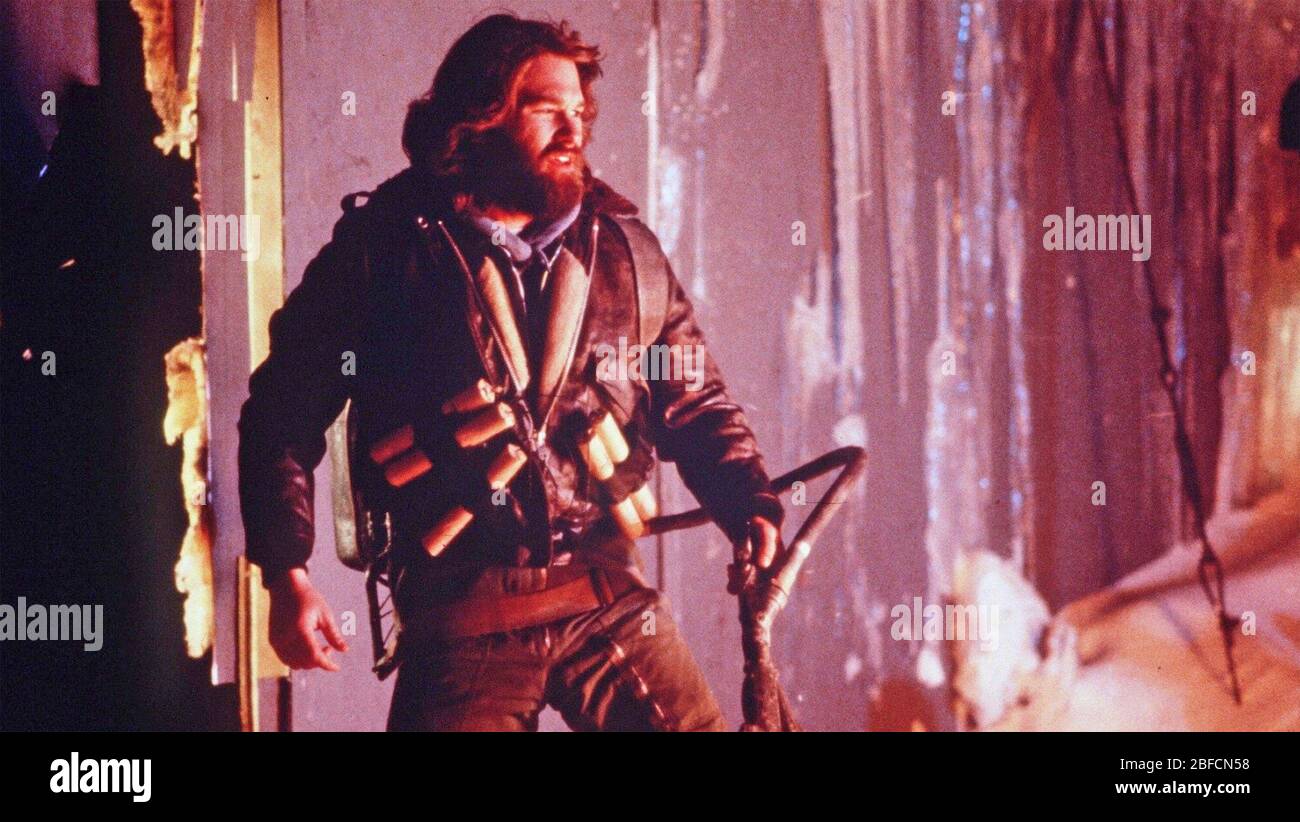 THE THING 1982 Universal Pictures con Kurt Russell Foto Stock