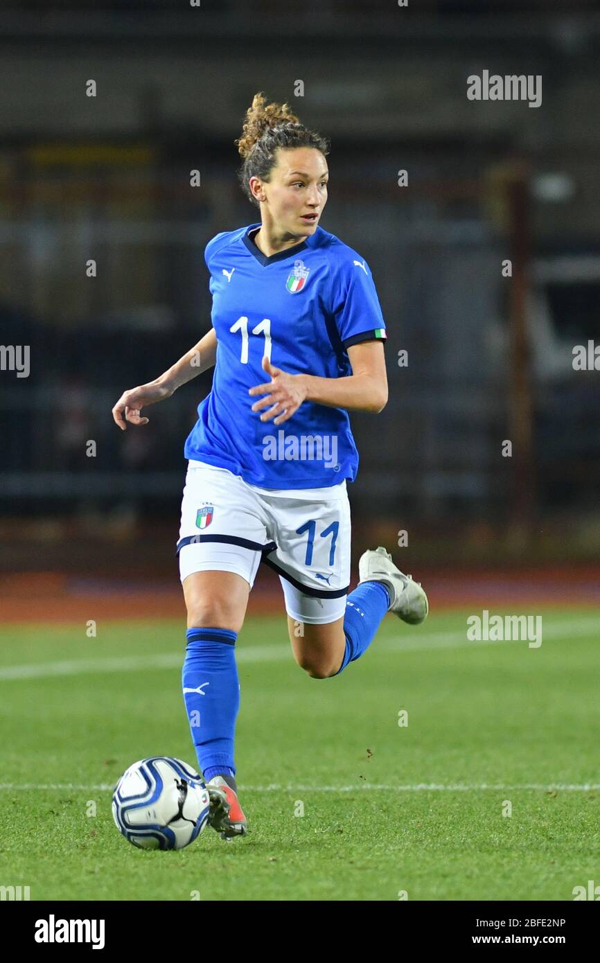 ilaria mauro in Italia Nazionale di Calcio femminile, italia, 01 gennaio 2020, Calcio Italiana Foto Stock