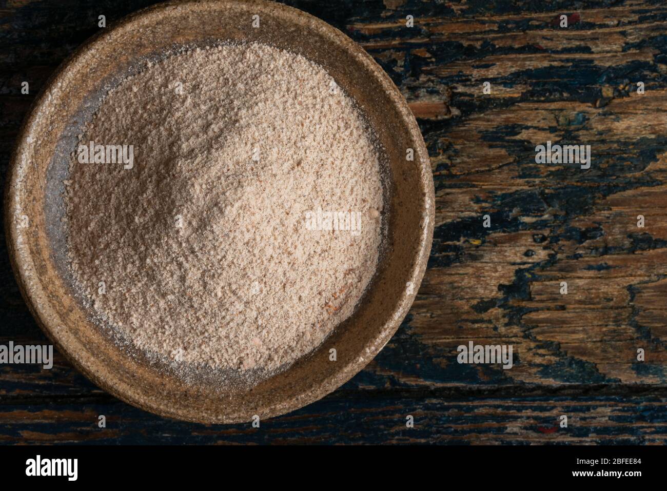 Pysllium Husuk in a Bowl Foto Stock