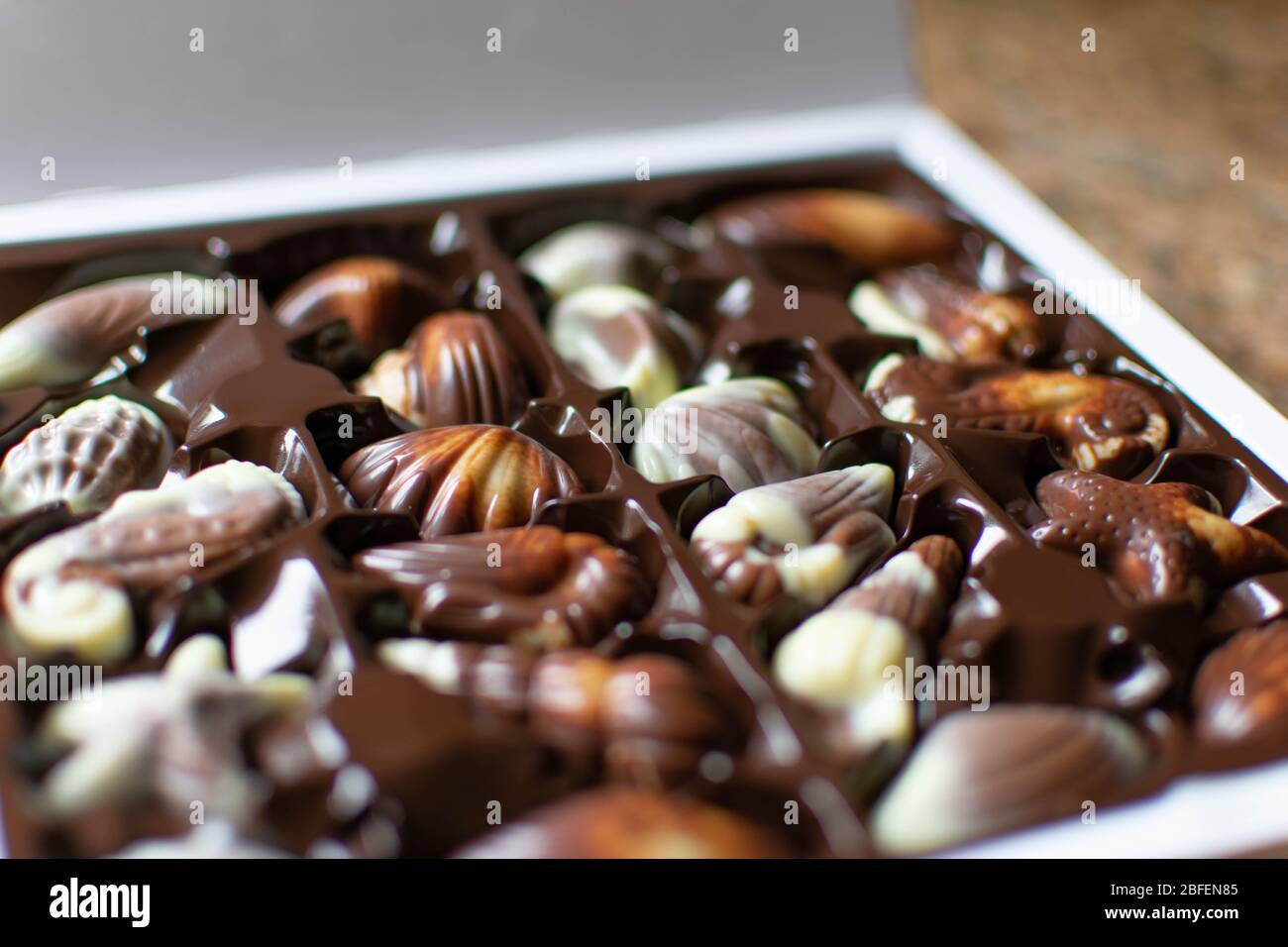 Cioccolatini di conchiglia immagini e fotografie stock ad alta risoluzione  - Alamy