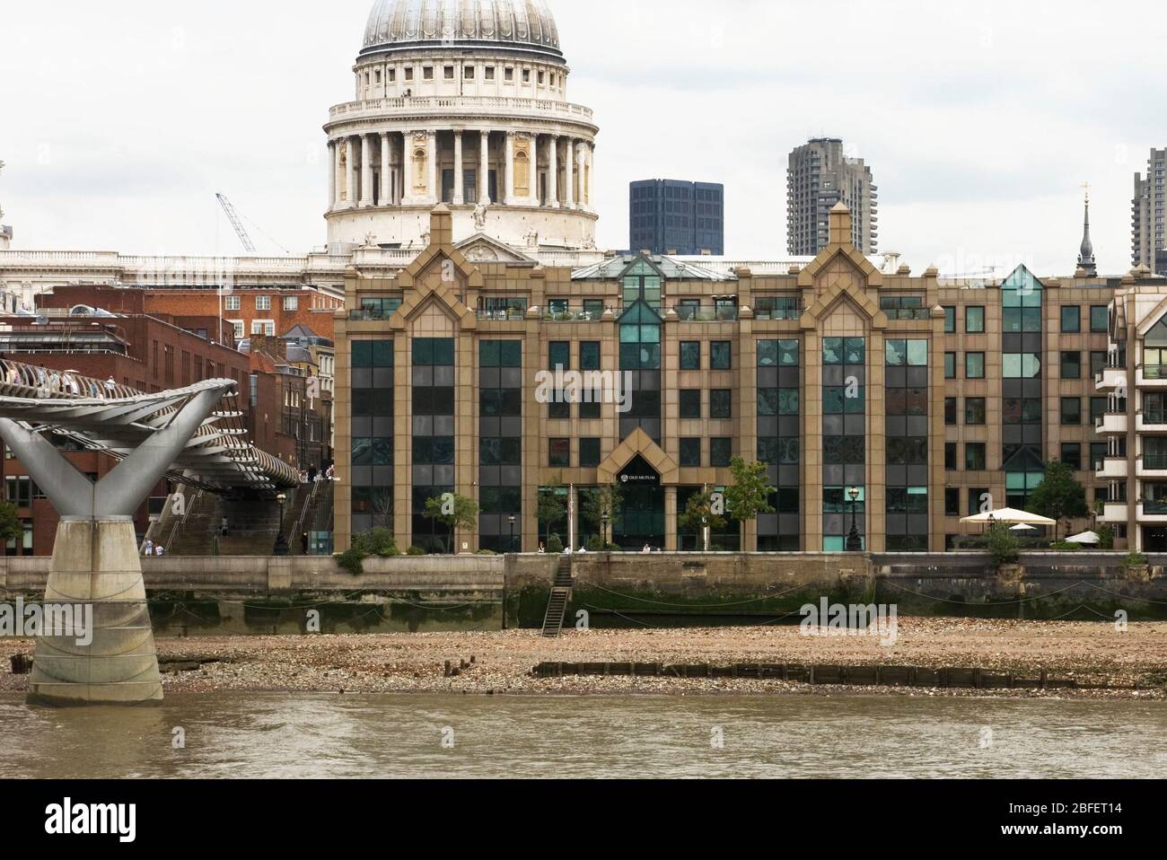 Il vecchio ufficio reciproco nel centro di Londra Foto Stock