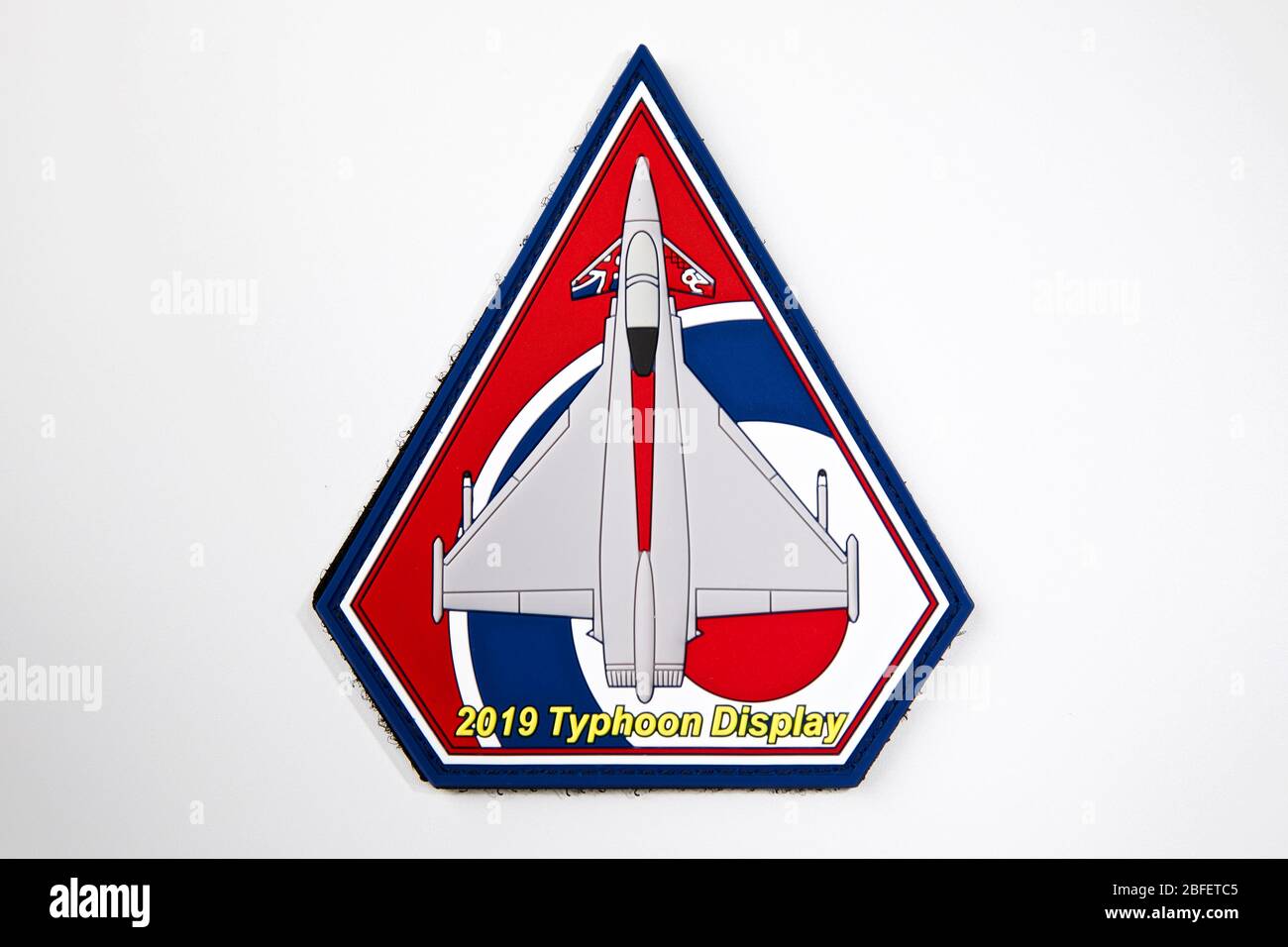 2019 patch RAF Typhoon Display Team Foto Stock