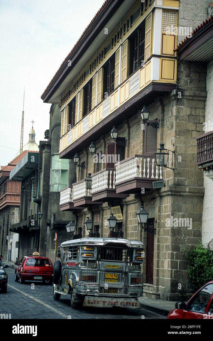 Intramuros, Manilia, Filippine, febbraio 1996 Foto Stock