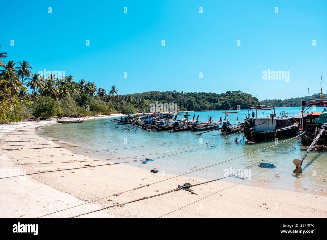 Koh Yao Yai Island spiaggia e le coste sono la destinazione più popolare in Thailandia Foto Stock